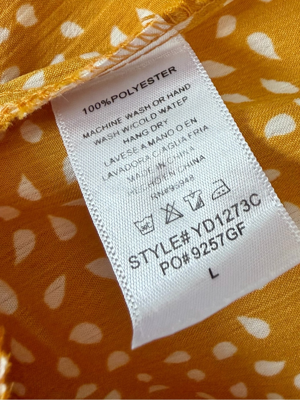 Cozy Co - Yellow Printed Garden Summer Dress - Picture 4 of 11